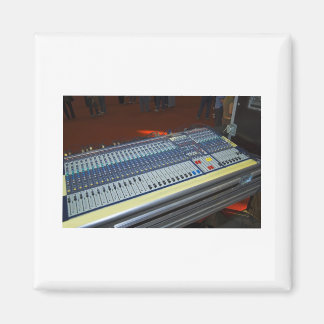 audio mixing console - sound board magnet