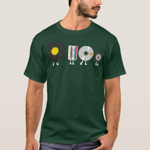Audio player evolution T-Shirt