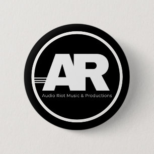 Audio Riot Logo Circle Pin