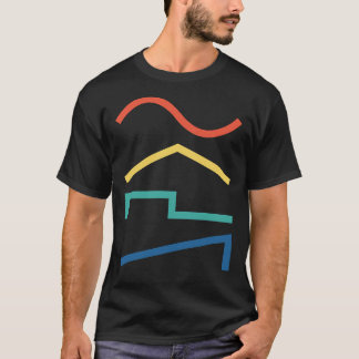 Audio Sine Waves - Oscillator Waveforms Synth Play T-Shirt