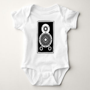 Audio Speaker 01 Baby Bodysuit
