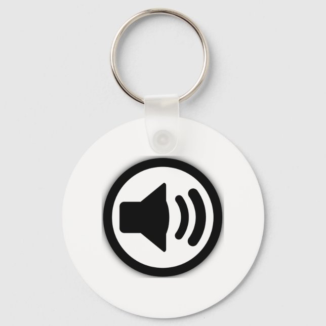 Audio Speaker Key Ring (Front)