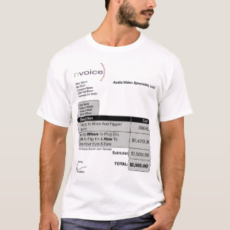 Audio Video Specialist Light T-Shirt
