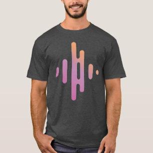 Audio wave music icon vintage T-Shirt