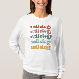 Audiology Doctor of Audiology Audiologist Retro T-Shirt