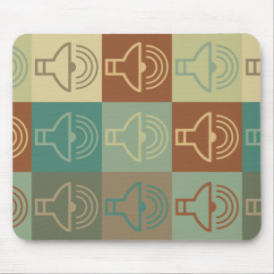 Audiology Pop Art Mouse Pad