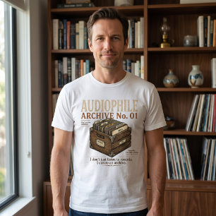 Audiophile Archive Vinyl Collector Tee