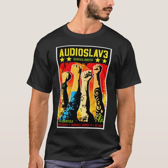 Audioslave Tour Essential T-shirt (Front)