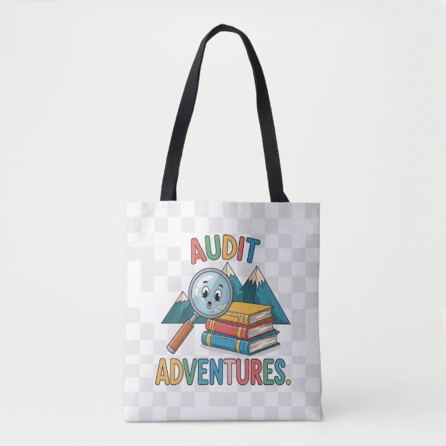 Audit Adventures Tote Bag (Front)