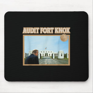 Audit Fort Knox Kentucky Gold Bullion Funny Mouse Pad