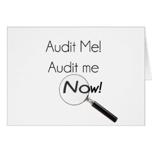 Audit me!