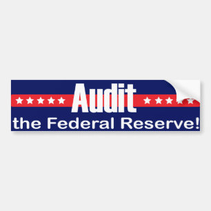 Audit the FED Bumper Sticker