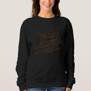 Auditor Accountant Auditing Accountant 42 Sweatshirt