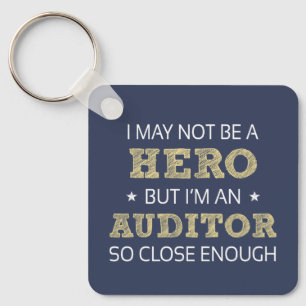 Auditor Humor Novelty Key Ring