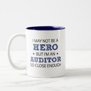 Auditor Humour Novelty Two-Tone Coffee Mug