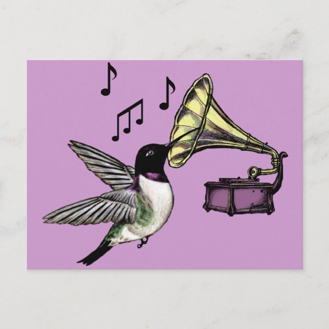 Auditory Nectar Postcard (Front)