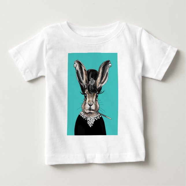 Audrey bunny hare T-Shirt (Front)