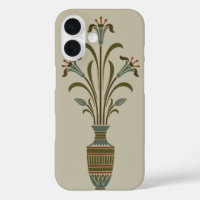 Audsley Vintage Egyptian Lotus Floral Ornament Art
