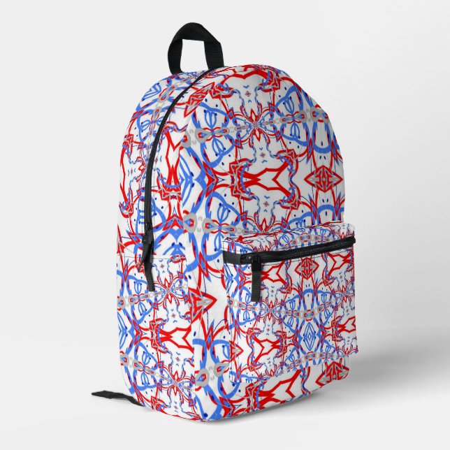 Audson Printed Backpack (Back Corner Left)