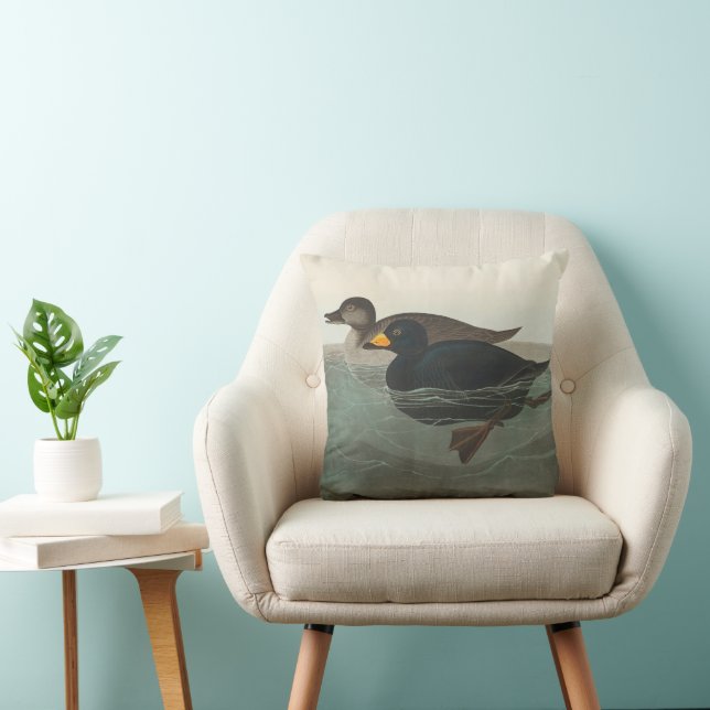 Audubon American Scoter Duck Classic Cushion (Chair)