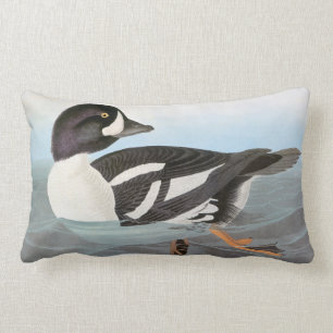 Audubon: Barrow's Goldeneye Lumbar Cushion