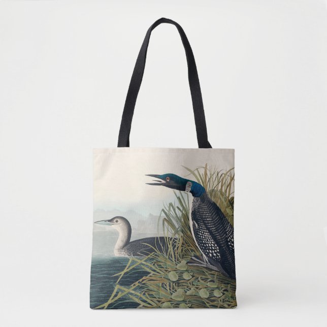 Audubon Bird Loon Diver Classic Tote Bag (Front)