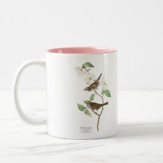 Audubon Bird Mug, White-Throated Sparrow, 15 oz. Two-Tone Coffee Mug