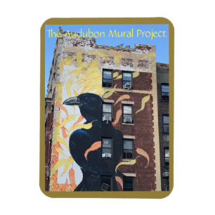 Audubon Birds Building Wall Art NYC Magnet