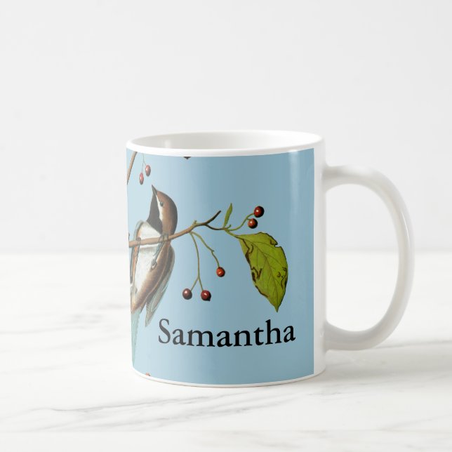 Audubon: Chickadee Coffee Mug (Right)