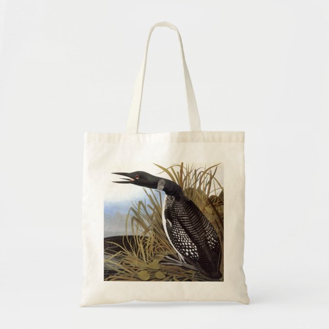 Audubon: Common Loon Tote Bag (Front)