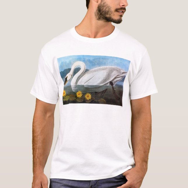 Audubon: Common Swan T-Shirt (Front)
