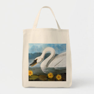 Audubon: Common Swan Tote Bag