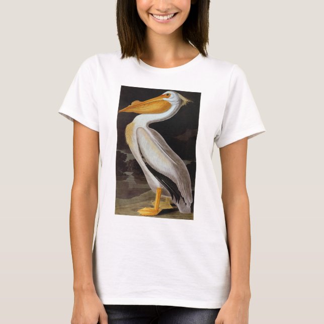 Audubon: Great White Pelican T-Shirt (Front)