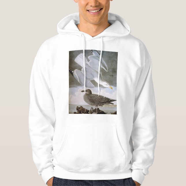 Audubon: Herring Gull Hoodie (Front)