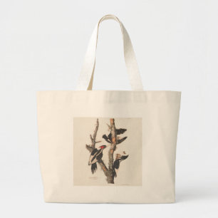 Audubon Ivory-Billed Woodpecker Large Tote Bag