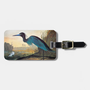 Audubon: Little Blue Heron Luggage Tag
