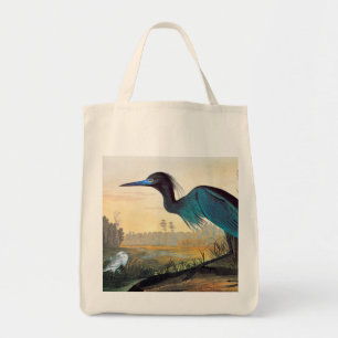 Audubon: Little Blue Heron Tote Bag