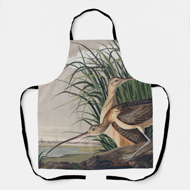 Audubon Long-Billed Curlew Bird Apron (Front)
