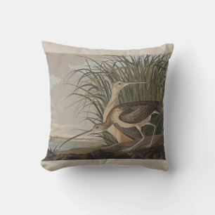 Audubon Long-Billed Curlew Bird Cushion