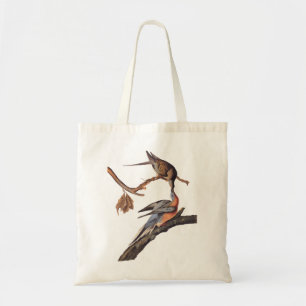 Audubon Pair of Kissing Passenger Pigeons Tote Bag