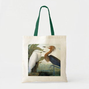Audubon: Reddish Egret Or Purple Heron Tote Bag