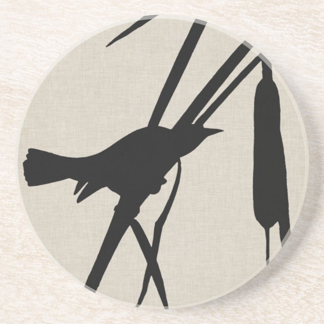 Audubon Silhouette II Coaster (Front)