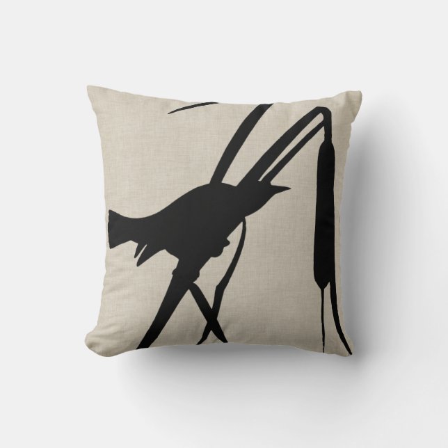 Audubon Silhouette II Cushion (Front)