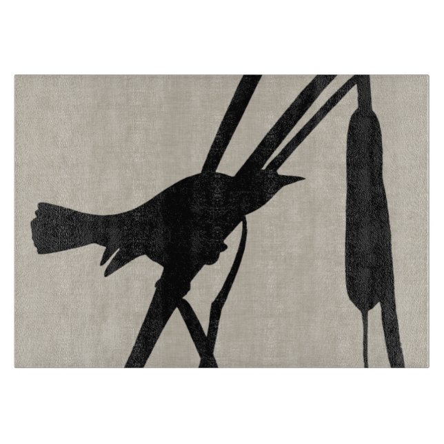 Audubon Silhouette II Cutting Board (Front)