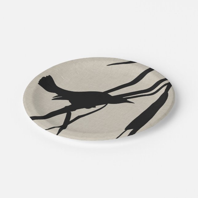 Audubon Silhouette II Paper Plate (Angled)