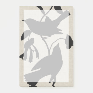 Audubon Silhouette IV Post-it Notes