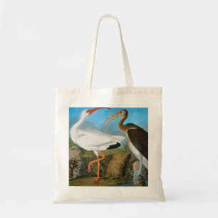 Audubon: White Ibis Tote Bag
