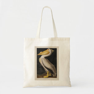 Audubon White Pelican Bird America Tote Bag