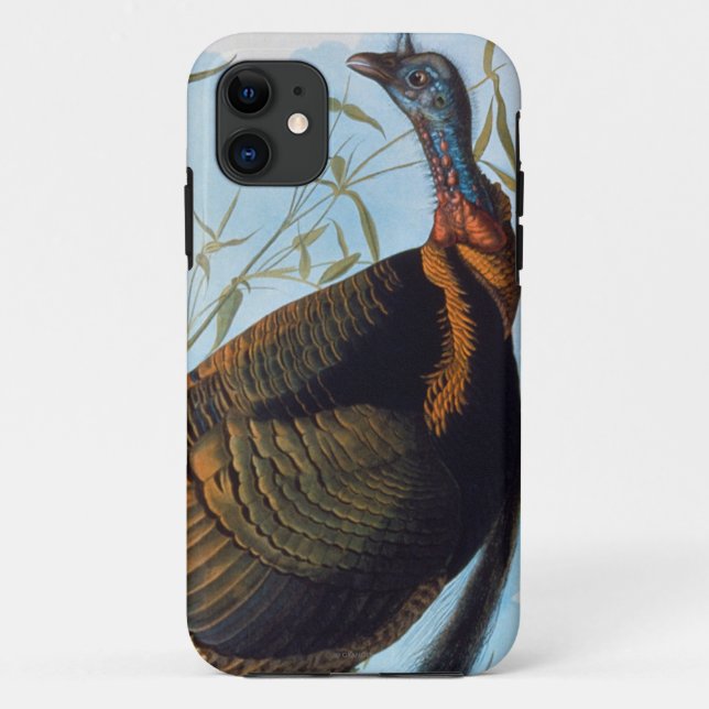 Audubon: Wild Turkey Case-Mate iPhone Case (Back)