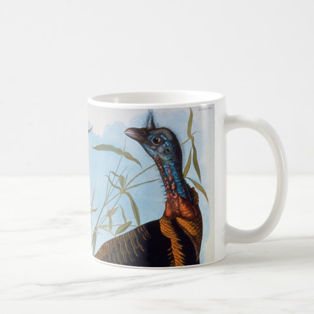 Audubon: Wild Turkey Coffee Mug (Right)